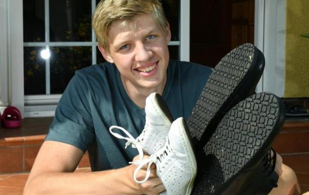 В Германии подросток попал в книгу рекордов с 57 размером обуви