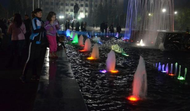 Сегодня завершился фонтанный сезон в Славянске