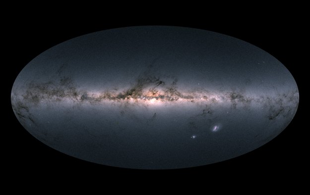 1,7 млрд звезд: создана крупнейшая карта Млечного пути