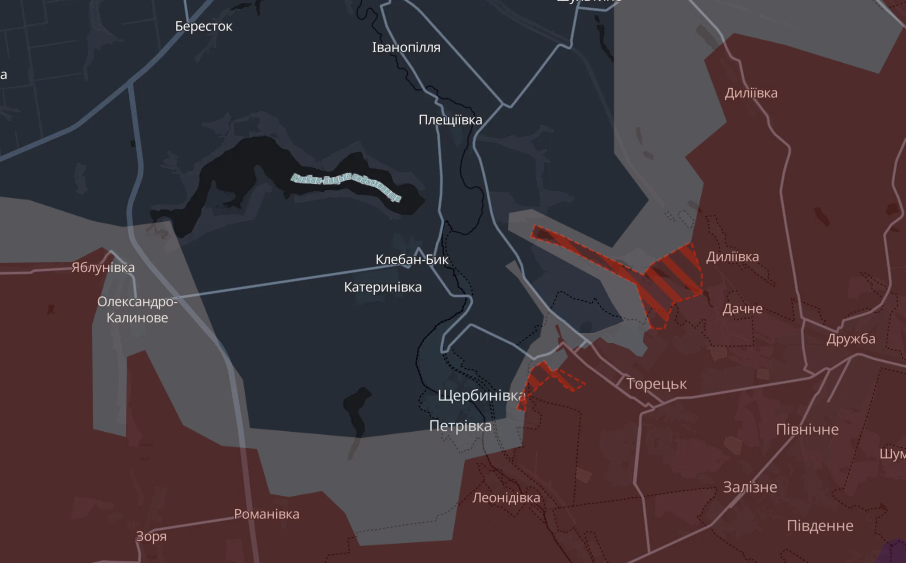 Еще одно село Ильиновской ТГ перешло под контроль армии РФ: DeepState обновили карту