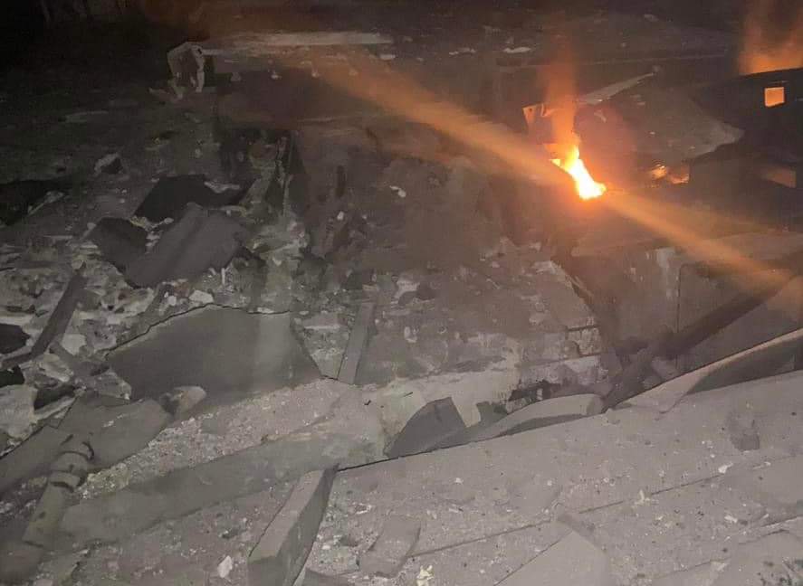 По промисловій зоні Краматорська вночі вдарили дві ракети