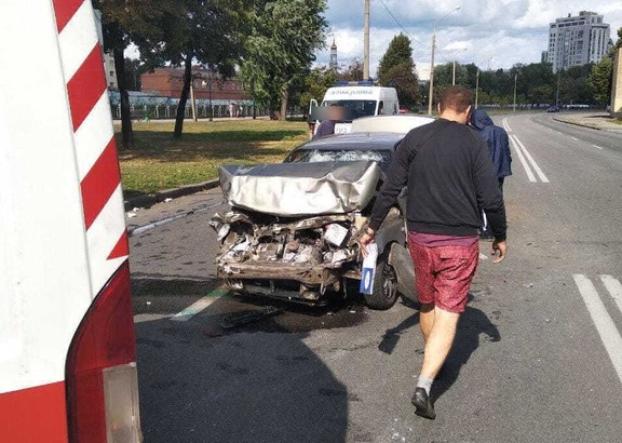 В Харькове произошло ДТП с пятью пострадавшими