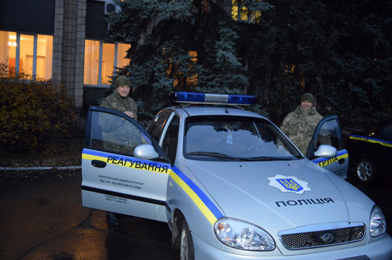 Группы быстрого реагирования впервые создали в Добропольском отделении полиции