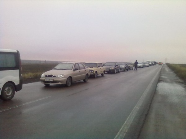 Ситуация на КПВВ 9 ноября в Донецкой области