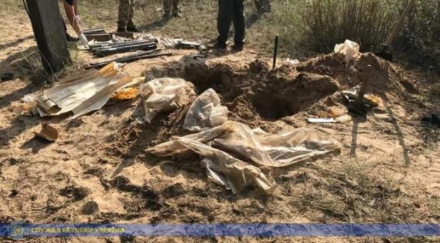 В Луганской области нашли схрон боеприпасов