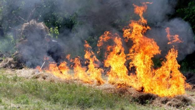 На Донетчине объявлен чрезвычайный уровень пожарной опасности