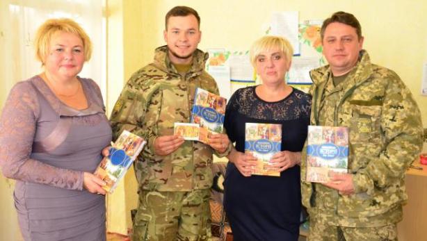 С воспитанниками детсада пообщались военные в Краматорске
