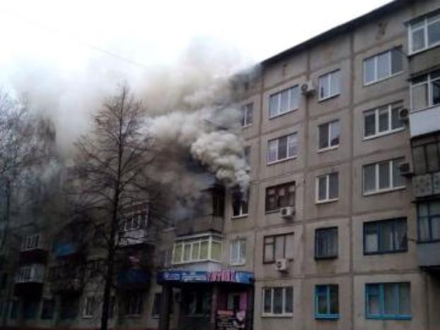 В Дружковке в квартире произошел пожар