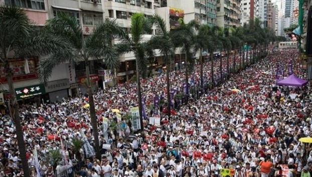 В Гонконге произошли столкновения полиции с протестующими