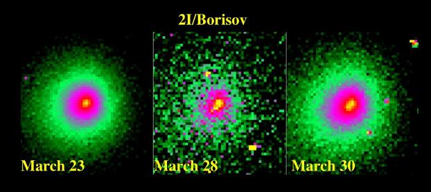 Распад ядра кометы Борисова подтвердил «Хаббл»