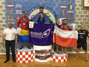 Уроженцы Славянска и Константиновки отличились на чемпионате Европы по боевому самбо