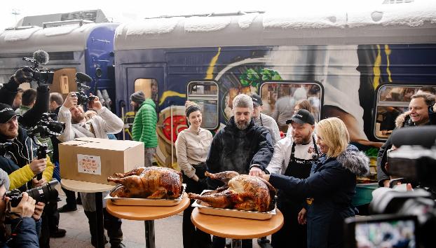 Первый в мире Food Train запустила Укрзализныця