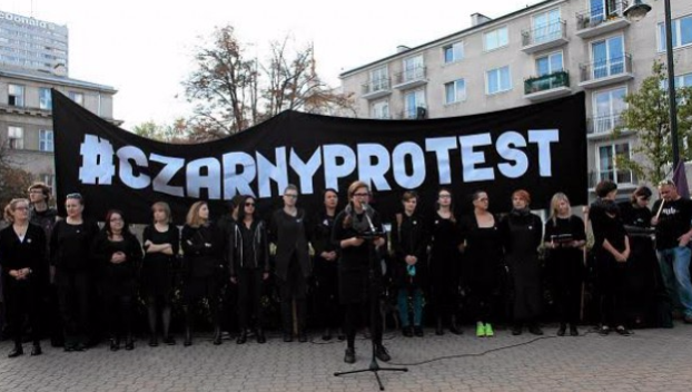 В Польше женщины снова протестуют