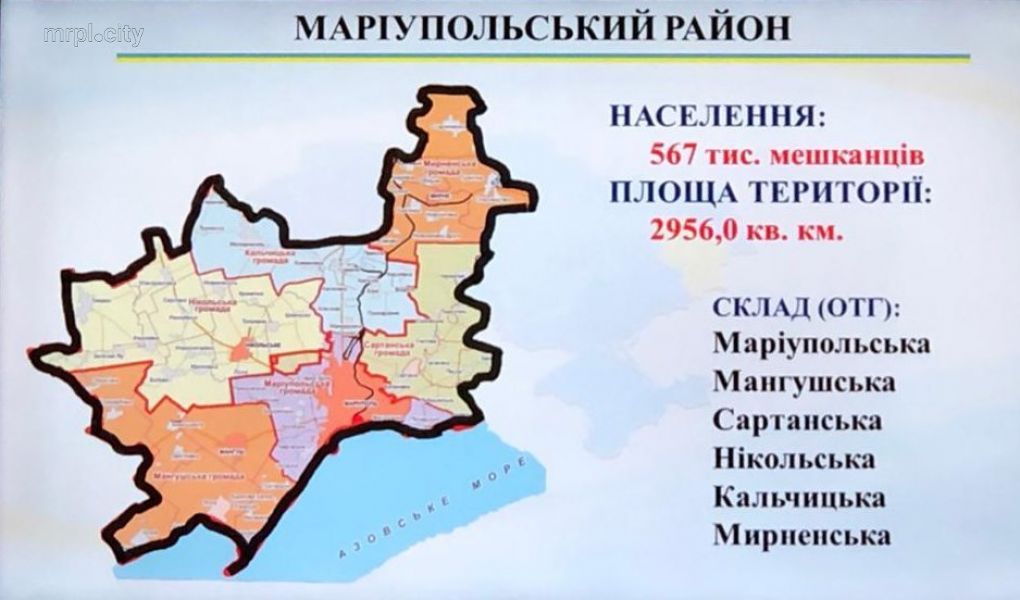 На карте Донецкой области появится Мариупольский район