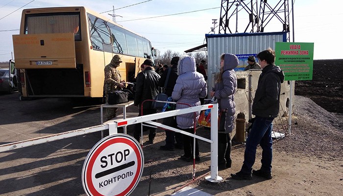 Ситуация на КПВВ в Донецкой области сегодня, 31 марта