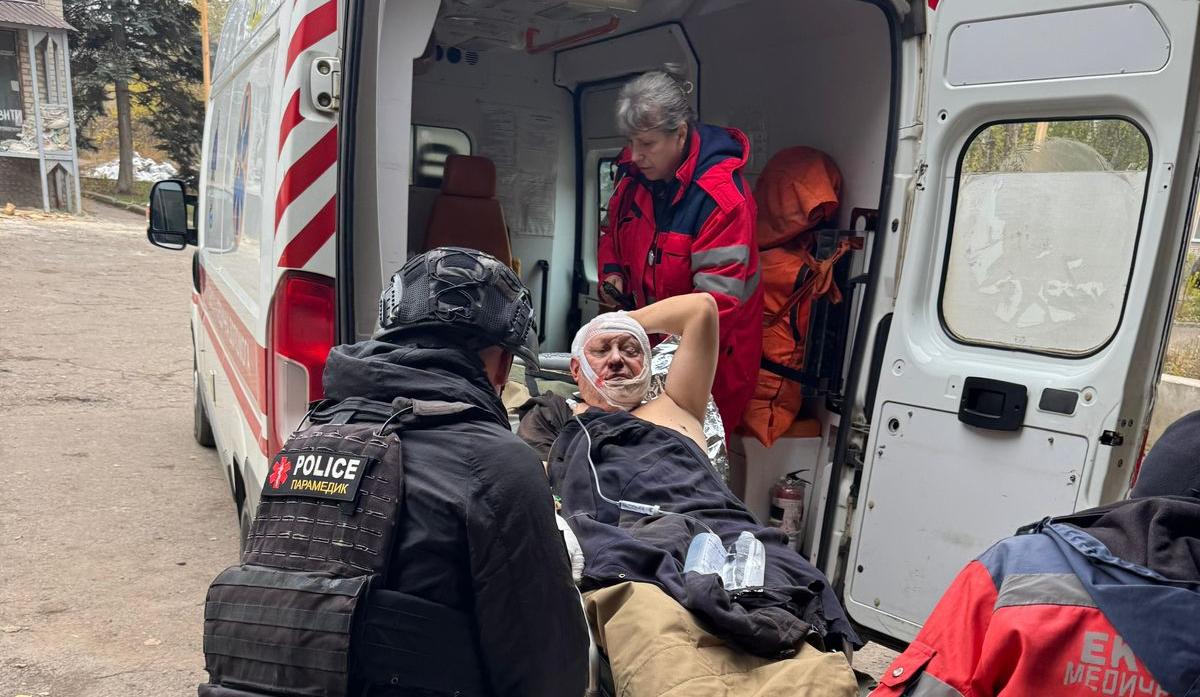 По машине в Константиновке ударил дрон, ранен мужчина