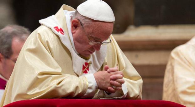 В рождественском поздравлении Папа Римский попросил мира для Украины