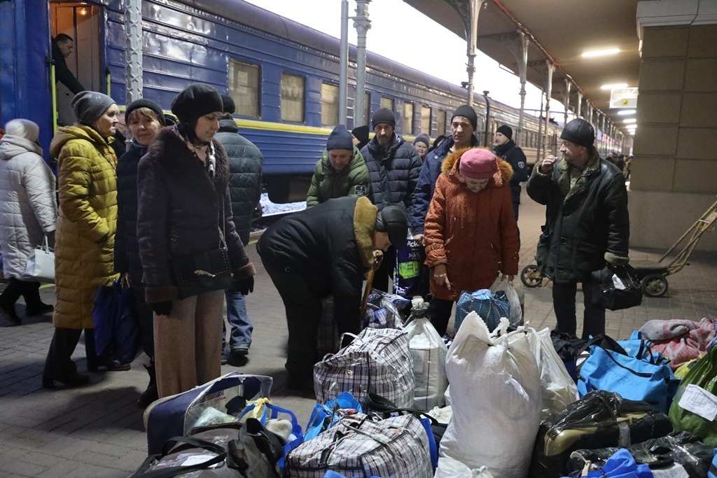 Івано-Франківська область прийняла евакуйованих мешканців Донецької області