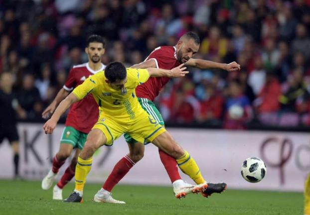 Футбол: украинцы больше отбивались от марокканцев, чем атаковали их ворота