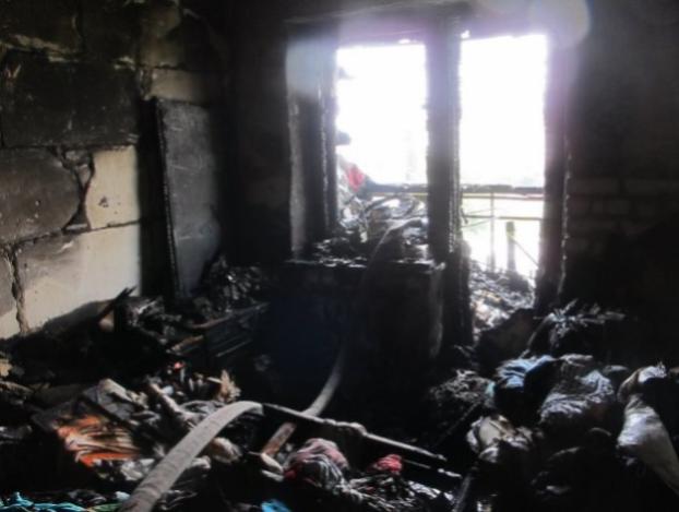 В Одессе горела квартира на 9-м этаже жилого дома