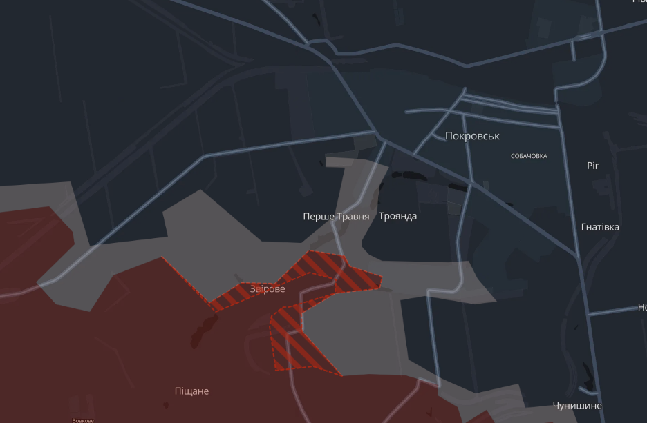 Российские войска заняли новые позиции под Покровском и продвигаются вглубь Днепропетровщины