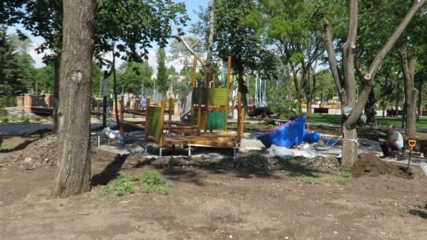 В парке «Веселка» появится еще один игровой комплекс