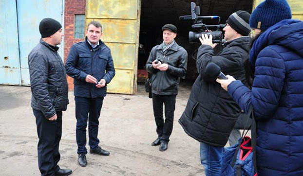 Славянский городской голова проверил подготовку к уборке дорог от снега