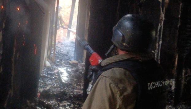 В Константиновке горела квартира, погиб мужчина