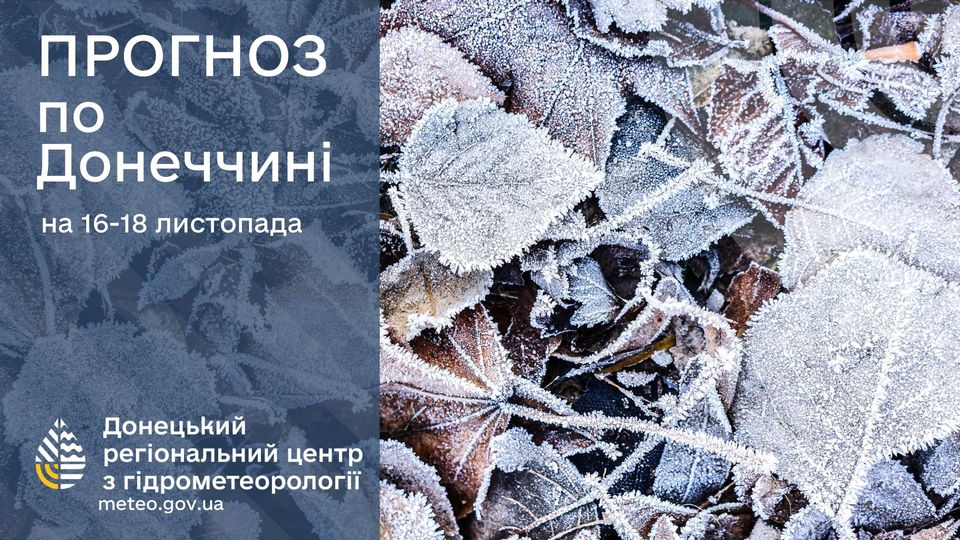 Дождь, снег и гололедица: Погода на ближайшие три дня в Донецкой области