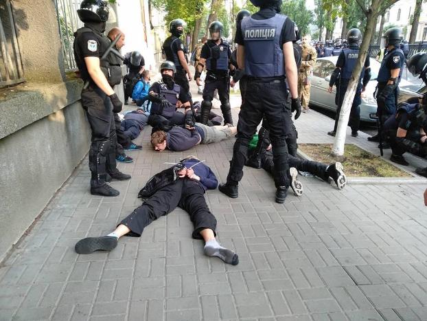Стычки из-за «Марша равенства» в Киеве: полиция задержала 57 человек