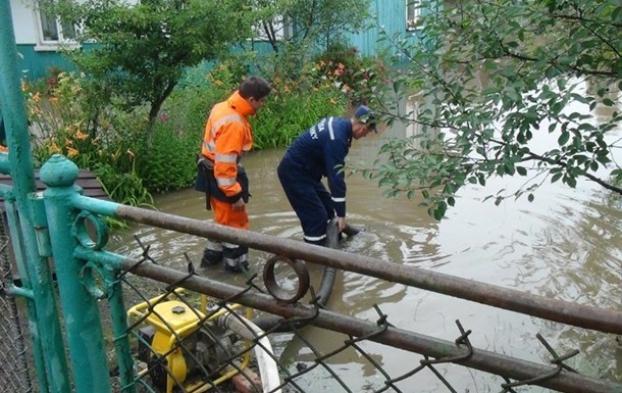 В Херсонской области подтоплены десятки дворов