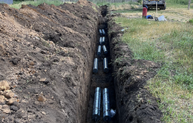 Газовая служба Константиновки работает над защитой подземных газопроводов
