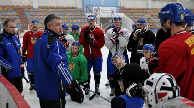 Известен состав сборной Украины по хоккею на квалификационный турнир к Олимпиаде-2018