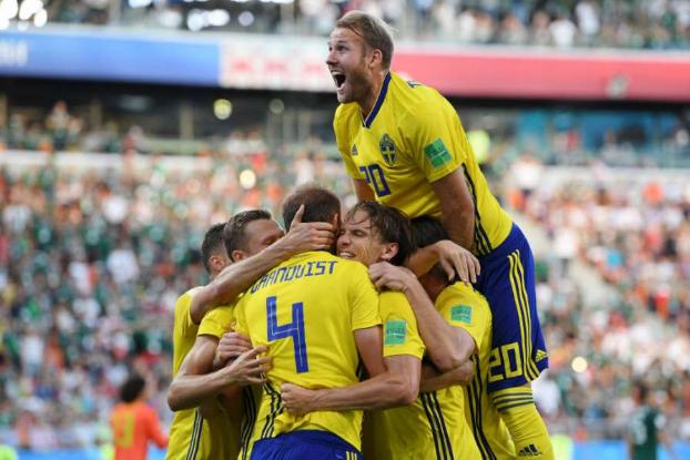 Швеция разгромила Мексику и вышла в плей-офф чемпионата мира 