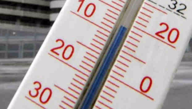 В Минске установили 40-метровый термометр 