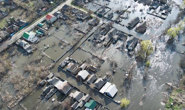 Близько 260 будинків на 30 вулицях підтоплено у Краматорську