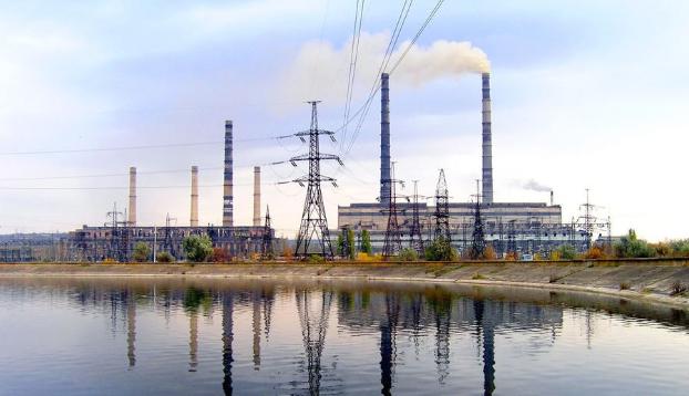 Славянская теплоэлектростанция остановила свою работу