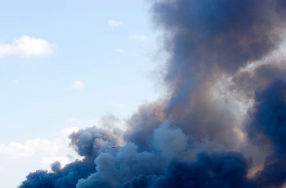 Російський дрон сьогодні вранці вдарив по заправці у Краматорську, постраждав співробітник