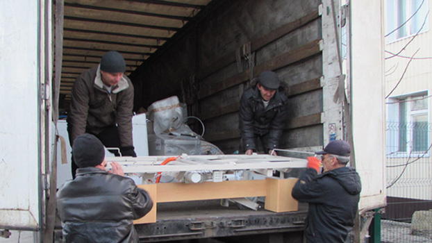 Красноармейская ЦРБ получила гуманитарную помощь от итальянских меценатов