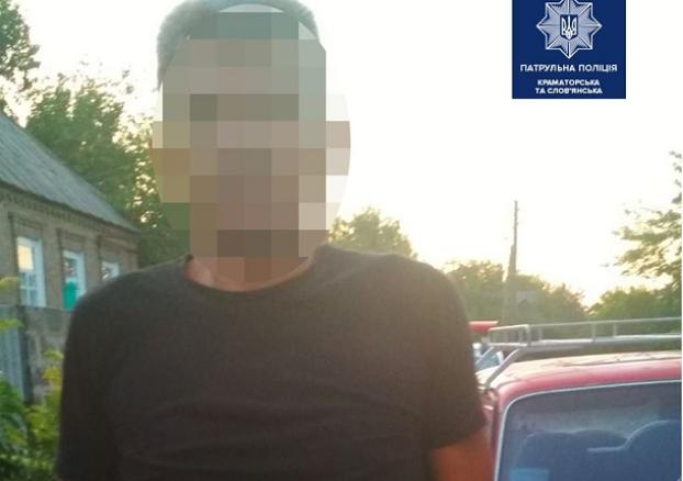 В Краматорске пьяный водитель пытался дать взятку полицейским