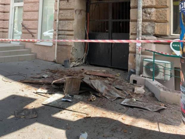 В Одессе рухнул балкон 