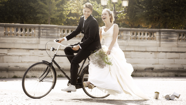 В Покровске состоится свадебный пробег на велосипедах