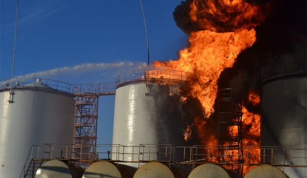 В Донецке прогремел взрыв на нефтебазе