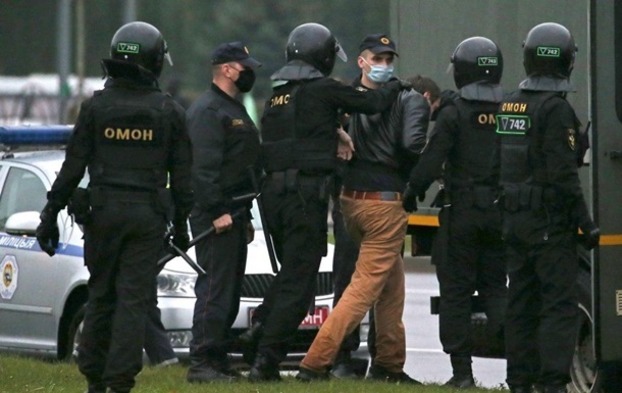 В Беларуси во время протестов задержали более 200 человек