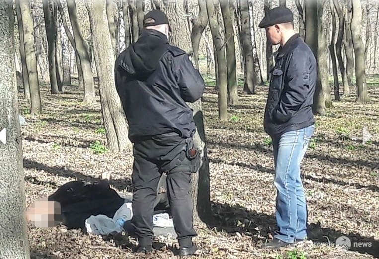 В Покровске в парке нашли труп мужчины