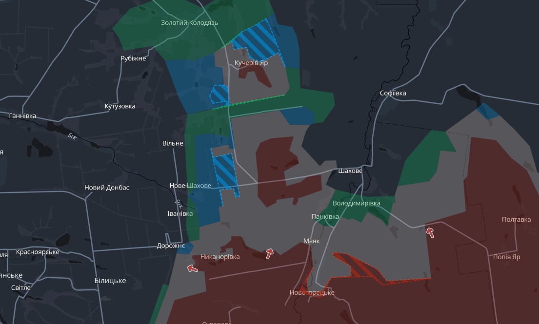Изменения на карте боевых действий: Где продвинулись ВСУ и армия РФ