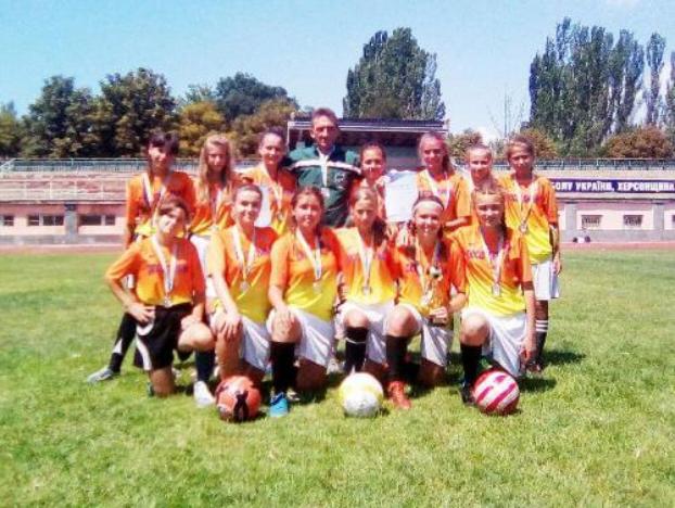 Юные лиманские футболистки отличились на турнире в Скадовске