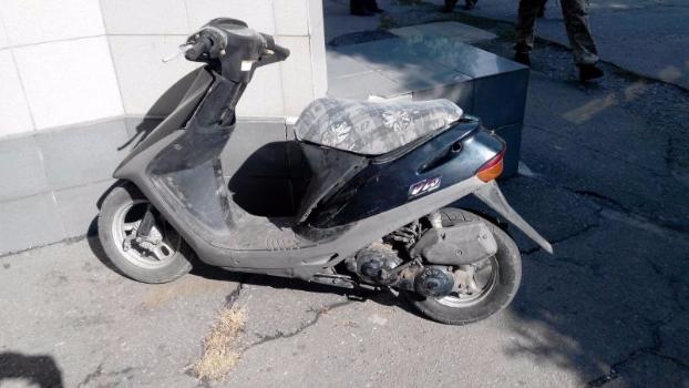В Дружковке угнанный скутер нашли за неделю