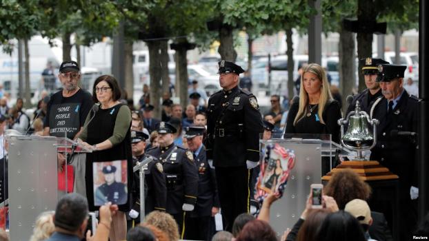 В США прошли траурные мероприятия по случаю терактов 11 сентября