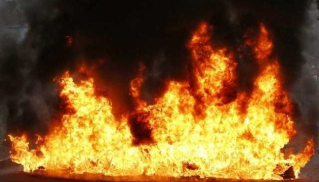 В Бахмутском районе при пожаре в частном доме погибла женщина